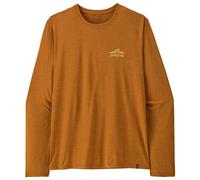 Patagonia Herren Cap Cool Daily Cloud Crag Longsleeve (Größe S, braun)