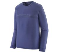 Patagonia L/S Cap Cool Merino Blend Graphic Shirt Langarmshirt, M, strata stripe: solstice purple