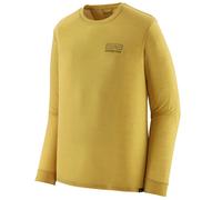 Patagonia L/S Cap Cool Merino Blend Graphic Shirt Langarmshirt, S, fitz roy strata: bundle green