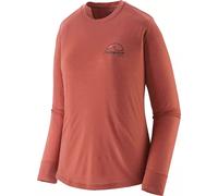Patagonia L/S Capilene® Cool Merino Blend Graphic Shirt Women, Gr.l, imagine moon: potters red