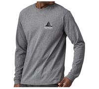 Patagonia - L/S Chouinard Crest Responsibili-Tee - Longsleeve, Gr. XS, grau (GravelHeather)