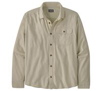 Patagonia - L/S LW Fjord Flannel Shirt - Hemd, Gr. M, beige (Pelican)