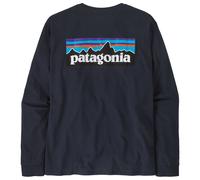Patagonia - L/S P-6 Logo Responsibili-Tee - Longsleeve, Gr. S, blau (NewNavy)