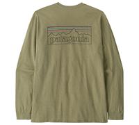 Patagonia - L/S P-6 Logo Responsibili-Tee - Longsleeve, Gr. XXL, oliv (P-6Outline:GumtreeGreen)