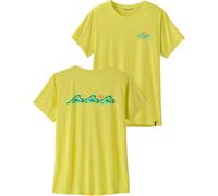 Patagonia - Leichtes, atmungsaktives Wander-T-Shirt - Damen / Frauen - W's Cap Cool Daily Shirt Trailcheck Lemon Zest - W's Cap Cool Gelb S