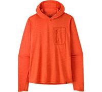 Patagonia - Cap Cool Sun Hoody - Funktionsshirt, Gr. L, rot (CoalOrange/LightCoalOrangeX-Dye)