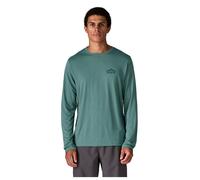Patagonia Funktions-Langarmshirt Cap Cool Daily Cloud Crag BlueSage/LightBlueSage X-Dye, Gr. S