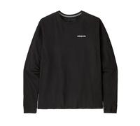 Patagonia Long-Sleeved P-6 Logo Responsibili-Tee (Farbe: Schwarz, Größe: XL)