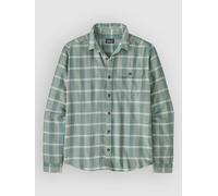 Patagonia - L/S LW Fjord Flannel Shirt - Hemd, Gr. XL, türkis/grau (MarineLayer:BlueSage)