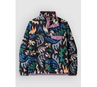 Patagonia LW Synch Snap-T Half-Zip Fleece Pullover kaleido / black Damen Gr. XL