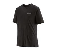 Patagonia - Cap Cool Merino Graphic Shirt - Merinoshirt, Gr. XXL, schwarz (HeritageHeader:Black)