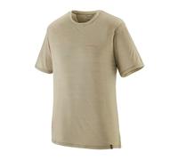 Patagonia - Cap Cool Merino Graphic Shirt - Merinoshirt, Gr. M, beige (Multi-Pitch:WeatheredStone)