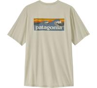 Patagonia M's Cap Cool Daily Shirt - Boardshort Logo - Dyno White - M