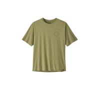 Patagonia Cap Cool Daily Shirt Spoke Stencil T-Shirt, M, gumtree green - light gumtree green x-dye