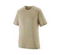 Patagonia Men's Cap Cool Merino Blend Graphic Shirt Multi-Pitch weathered stone L