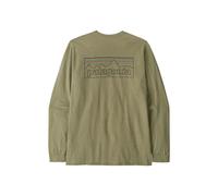 Patagonia Men's Long-Sleeved P-6 Logo Responsibili-Tee P-6 Outline gumtree green M