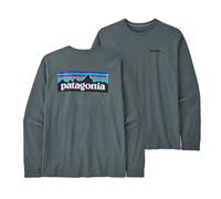 Patagonia Mens LS P-6 Logo Responsibili-Tee nouveau green - Größe S