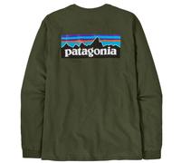 Patagonia Mens LS P-6 Logo Responsibili-Tee torrey pine green - Größe XL