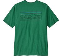 Patagonia Mens P-6 Logo Responsibili Tee p6 outline/heartleaf grn - Größe L