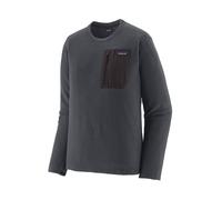 Patagonia - R1 Air Crew - Fleecepullover, Gr. M, grau (SmolderBlue)