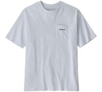 Patagonia - Boardshort Logo Pocket Responsibili-Tee - T-Shirt, Gr. S, grau (White)