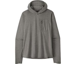 PATAGONIA M's Cap Cool Sun Hoody - Herren - Grau - Größe L- Modell 2026