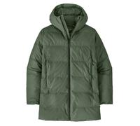 Patagonia M's Jackson Glacier Parka - Parka Text Logo Old Growth Green L