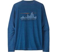 PATAGONIA M's L/s Cap Cool Daily Graphic Shirt - Herren - Blau - Größe M- Modell 2026