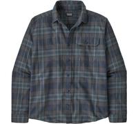 Patagonia M's L/s LW Fjord Flannel Herren Hemd paw: smolder blue XL