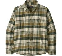 Patagonia M's L/s LW Fjord Flannel Herren Hemd rocky: old growth green L