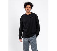 Patagonia, Long-Sleeved P-6 Logo Responsibili-Tee®, Langarmes Trikot, Schwarz, L, Mann