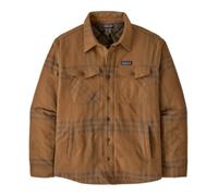 Patagonia M's LW Insulated Fjord Flannel Shirt - Warmes Hemd mit Kunstfaserisolation Defend Deer Brown L