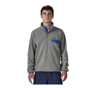Patagonia Ms LW Synch Snap-T P/O - Fleece-Sweatshirt - Herren Grey/Blue XL