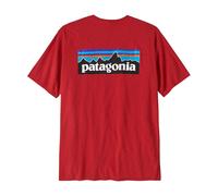 PATAGONIA M's P-6 Logo Responsibili-Tee - amanita red - M