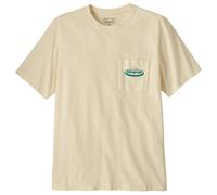 Patagonia - MW '95 Oval Logo Pocket Tee - T-Shirt, Gr. S, beige (UndyedNatural)