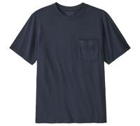 Patagonia - MW '95 Oval Logo Pocket Tee - T-Shirt, Gr. S, blau (NewNavy)