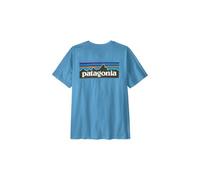 Patagonia T-Shirt P-6 Logo – Gr. M – blau (ShoreBlue)