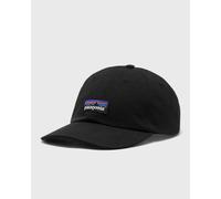 Patagonia Unisex P-6 label trad cap Baseball Kappe, Schwarz, Einheitsgröße EU