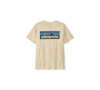 Patagonia Herren P-6 Logo T-Shirt (Größe L, beige)