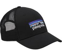 Patagonia P-6 Logo LoPro Trucker Cap schwarz