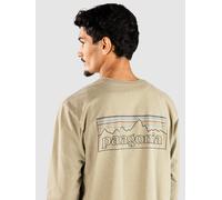 Patagonia P-6 Logo Responsibili Longsleeve p / 6 outline / gumtree green Herren Gr. L