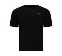 Patagonia T-Shirt P-6 Logo Responsibili-Tee Herren kurzarm schwarz Größe XL