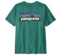 Patagonia - P-6 Logo T-Shirt - T-Shirt, Gr. L, grün/türkis (GemGreen)