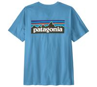 Patagonia - P-6 Logo T-Shirt - T-Shirt, Gr. M, blau (ShoreBlue)