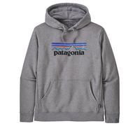 Patagonia - P-6 Logo Uprisal Gravel Heather - S - Sweatshirt Gris S