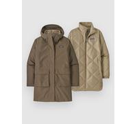 Patagonia W's Pine Bank 3-in-1 Parka - 3-in-1 Parka Marlow Brown M