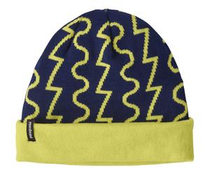 Patagonia PowSlayer Beanie blau/gelb