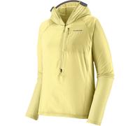Patagonia Pro Airshed Damen Pullover gelb Größe L Bergsteigen | Laufen | Trailrunning Klein verpackbar Wasserabweisend