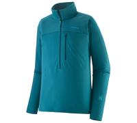 Patagonia - R1 Ultralight 1/2-Zip - Fleecepullover, Gr. L, türkis/blau (GlacialBlue)