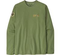 Patagonia - Recyceltes Sweatshirt - M's LW Unity Fitz Wildrise Crew Terrain Green für Herren aus Baumwolle - Größe S - Grün Grün S